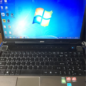 MSI-GE600 / i7 , 램8 , 라데온50