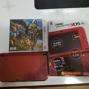 뉴 닌텐도3ds xl 몬헌 팝니다.