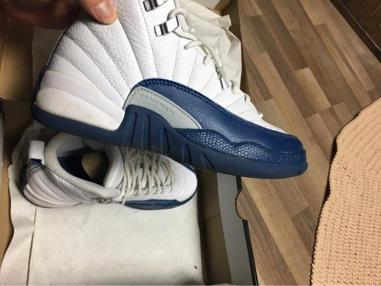 조던 12 프렌치블루 235 팝니다--4