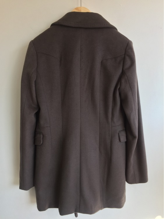 꼼빠니아 모직 코트--4