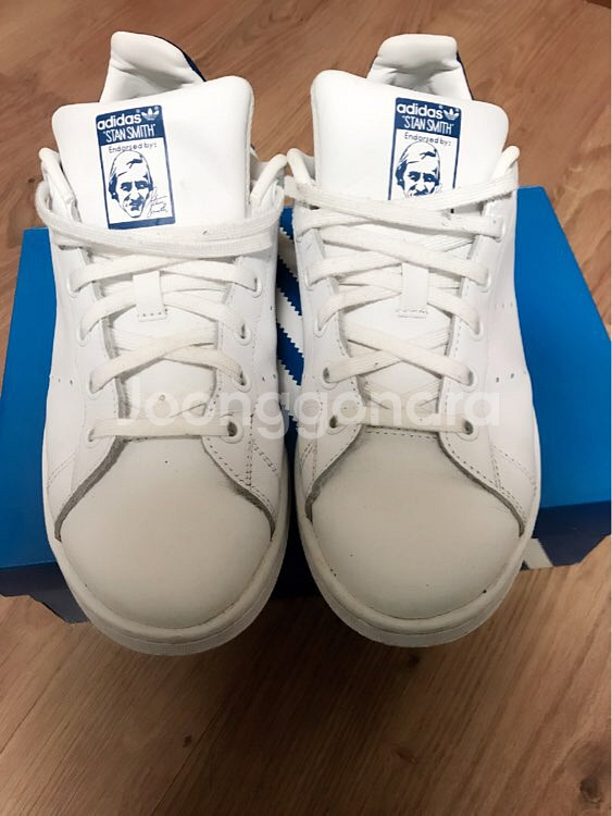 아디다스 스탠스미스 흰파 250 팝니다--2