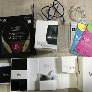 V20 티탄 + LG 정품 사은품 + 각종악세서리