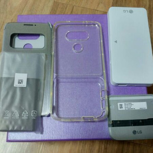 LG G5 캠플러스 모듈 + 정품 퀵커버 케이스 