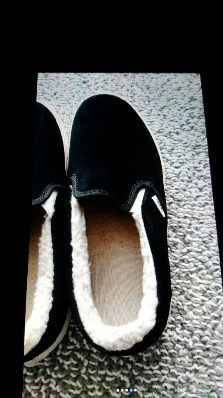 반스 양털 스니커즈 정품 이미지