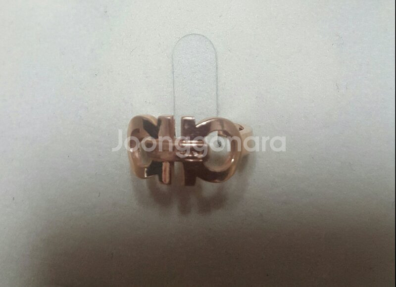 14k 핑크 페라가모 반지--3