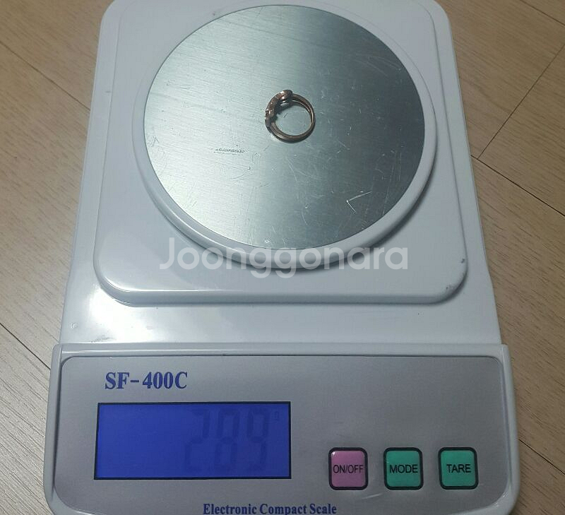 14k 핑크 페라가모 반지--6