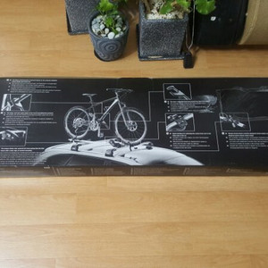 툴레 자전거캐리어 598 새제품