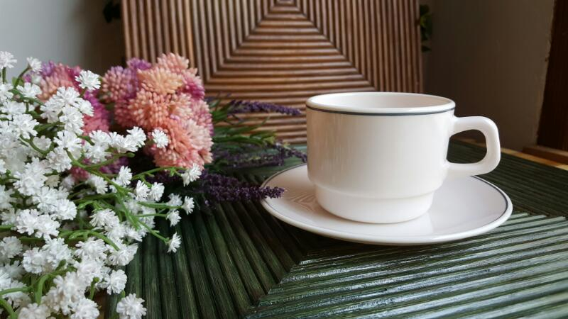 알코록 아코록 커피잔 소서세트 머그잔 20세트 있--5