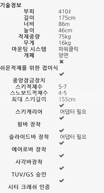 툴레 루프박스 모션200--5