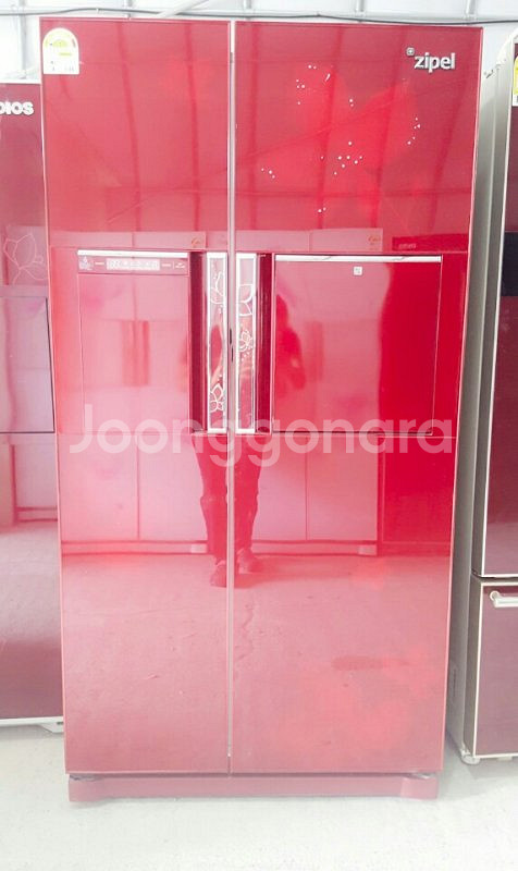 지펠722L양문형냉장고 강화유리형 마지막1대 45--1