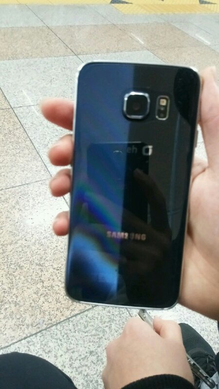 갤럭시S6엣지>>>아이폰SE교신--2