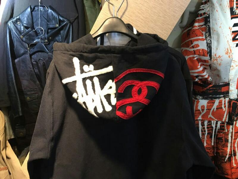 스투시 빅로고 맨투맨 후드티  이미지