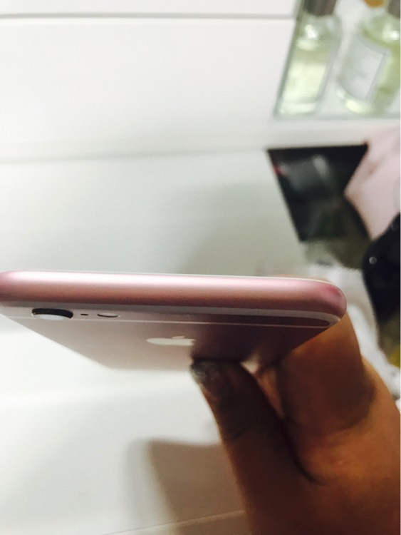 아이폰 6s 로즈골드 팝니다--3