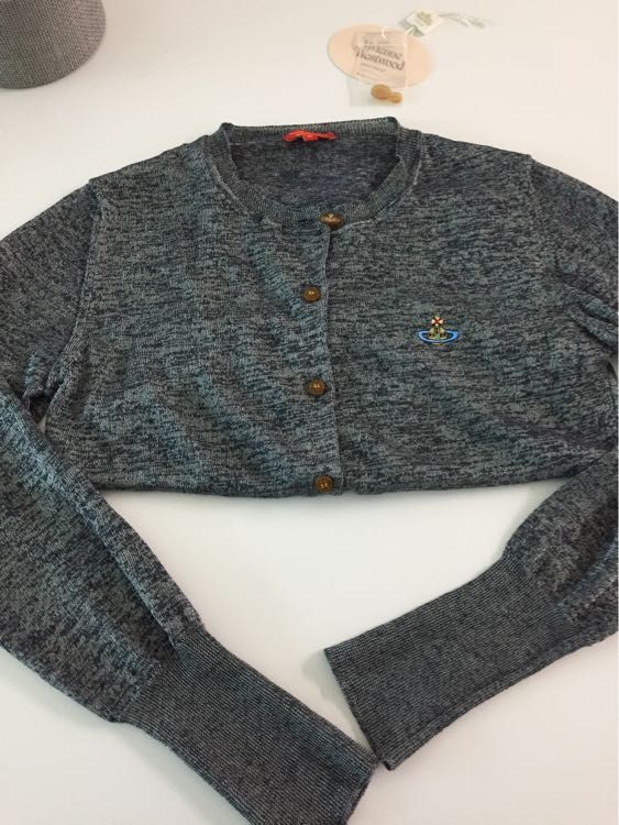 비비안 웨스트우드 오알비 은사 가디건 M--2