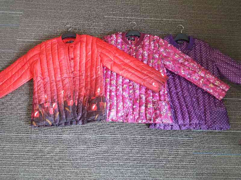 할머니옷 패딩--1