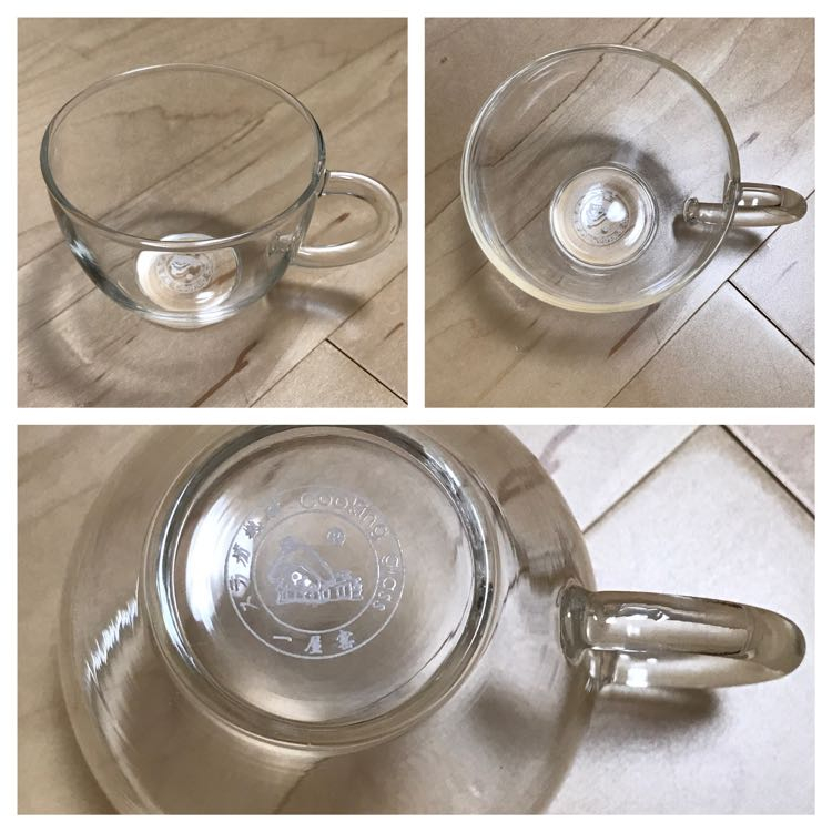 일본 투명유리 티포트 세트--5