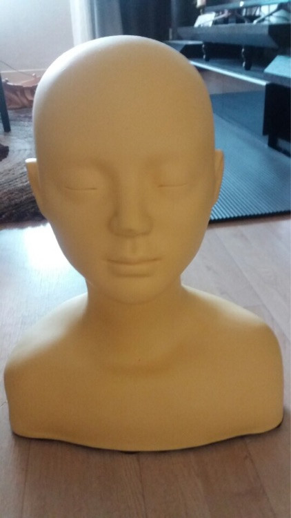 데콜테 마네킹  피부국가자격증 이미지