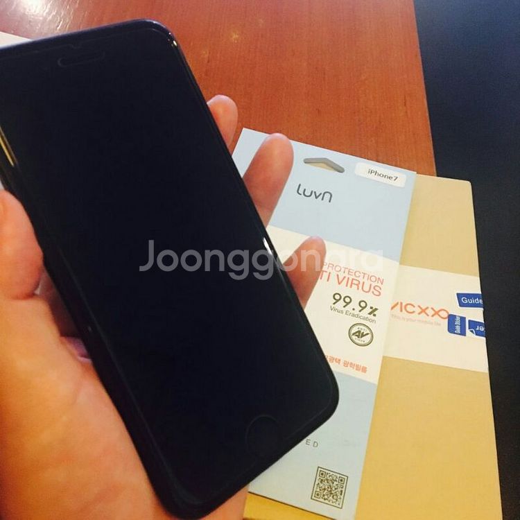 아이폰 / 아이폰7 메트블랙 128GB 3개월 미--3
