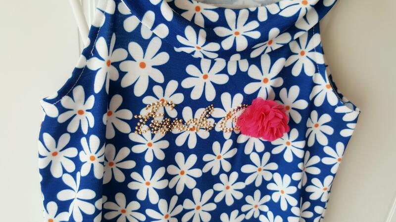 프렌치캣  꽃나염 블라우스&팬츠--3