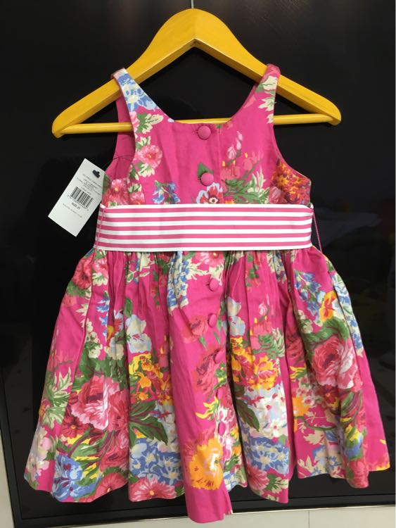 여아 폴로 플로랄원피스 2T (새상품)--1