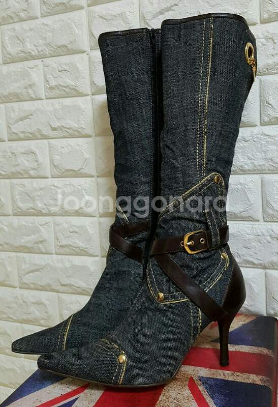 JESSI NEW YORK 데님 부츠--1
