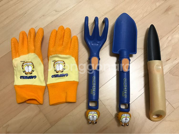 가필드 화분심기 세트--0