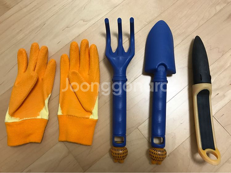 가필드 화분심기 세트--2