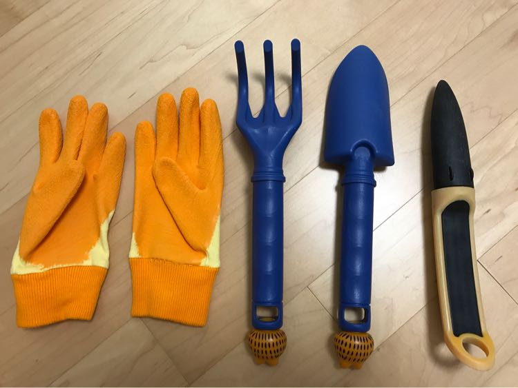 가필드 화분심기 세트--2