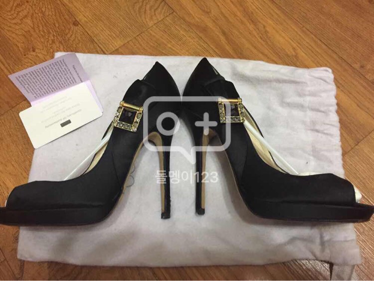 지미추 Jimmy Choo 오픈토 힐 팝니다(반값택포)--4