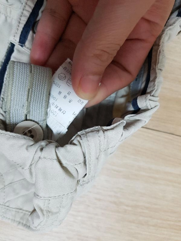 블루독베이비 반바지 사이즈 100 (택포 8000 이미지