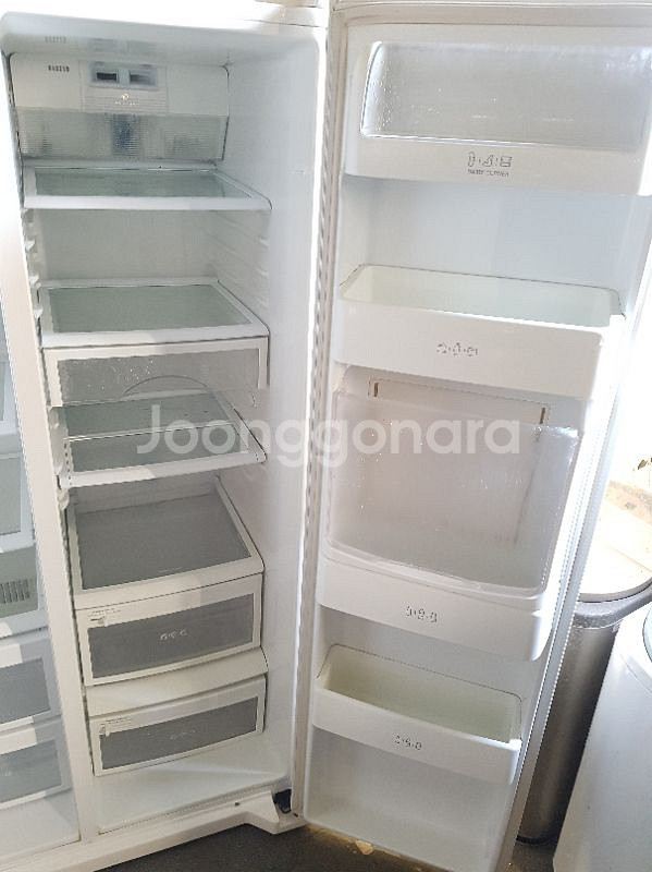 디오스670L급양문형냉장고 화이트 최저가에판매합니--6