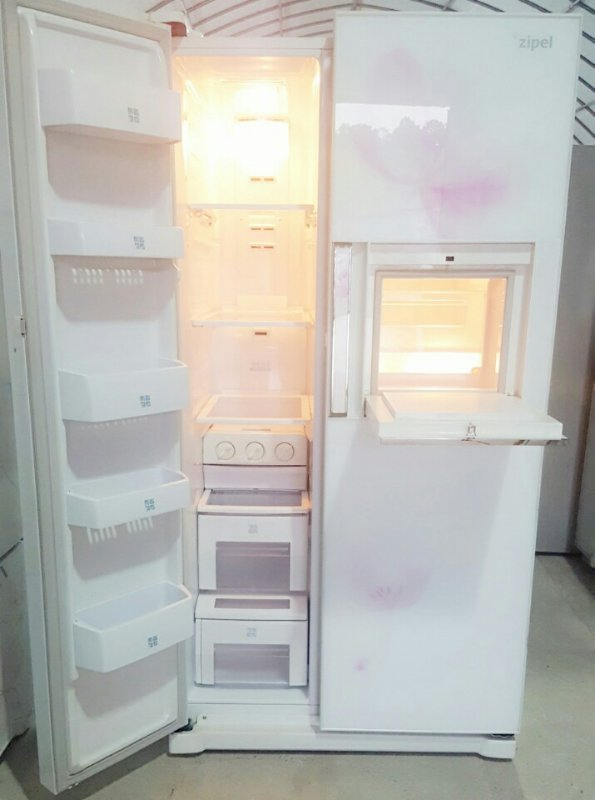 지펠740L급양문형냉장고 A급 강화유리 최저가에판--2