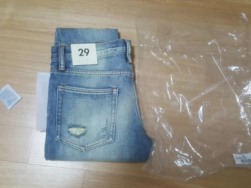 [판매] mnml M1 VINTAGE DENIM  이미지
