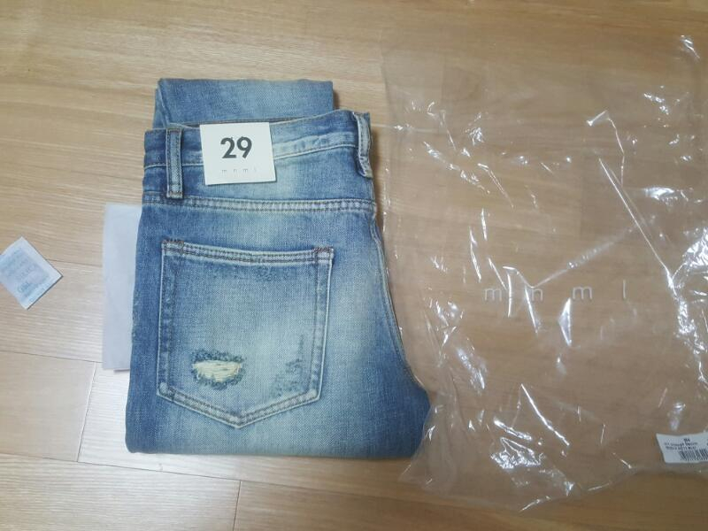 [판매] mnml M1 VINTAGE DENIM --1
