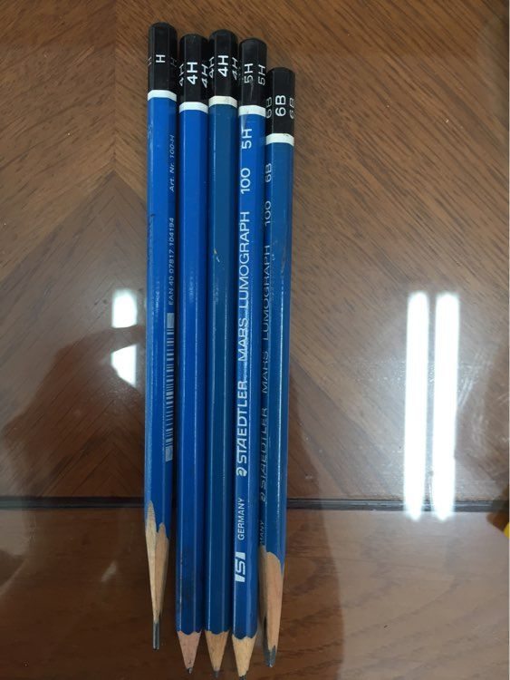 미술용품 연필 콩테 목탄 지우개 제도연필--6