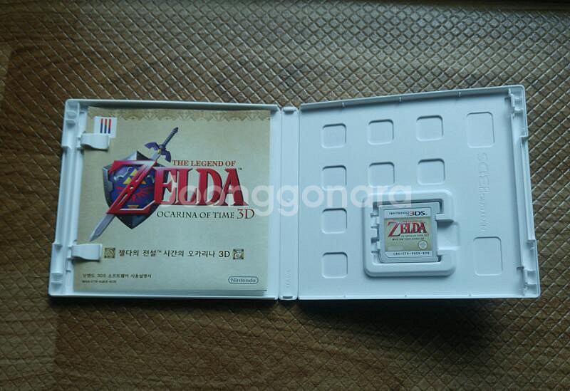 3ds 젤다 시간의 오카리나 팝니다--0