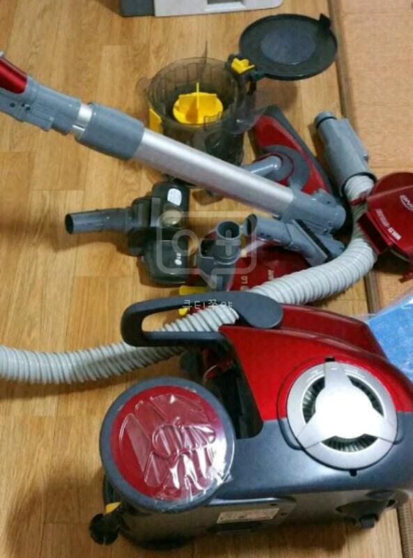 LG 싸이킹 스팀청소기 - 헤드가 3개 이미지