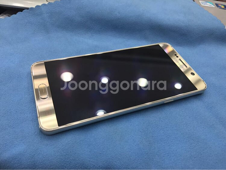 노트5 32기가 골드--5
