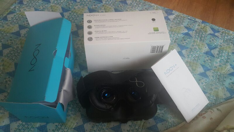 NOON VR+(vr기기) 팝니다.--0