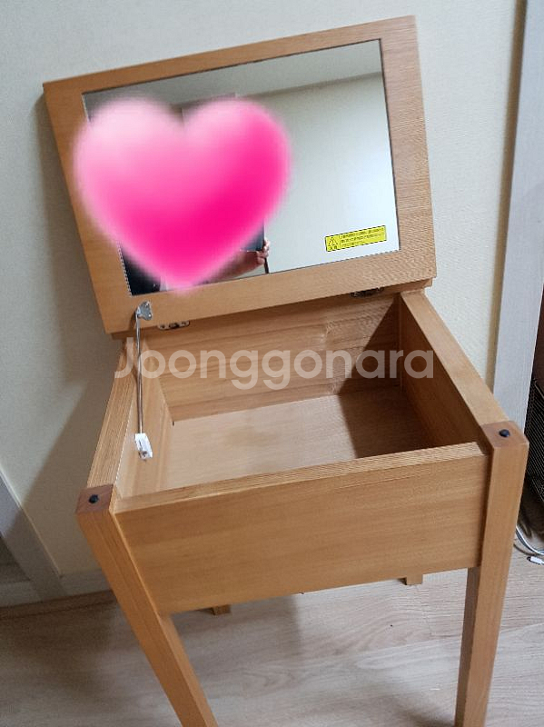 무인양품 물푸레나무 화장대--3