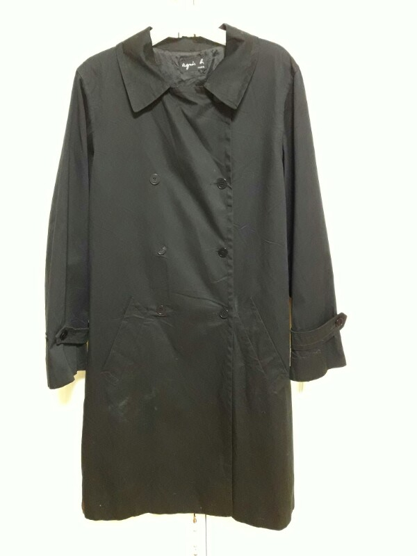 Agnes b 아네스베 트렌치코트--0