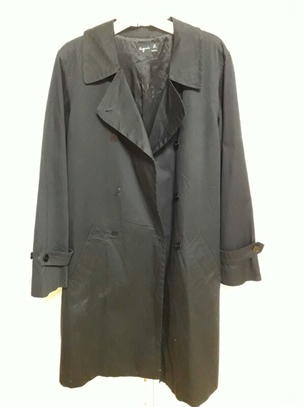 Agnes b 아네스베 트렌치코트--1