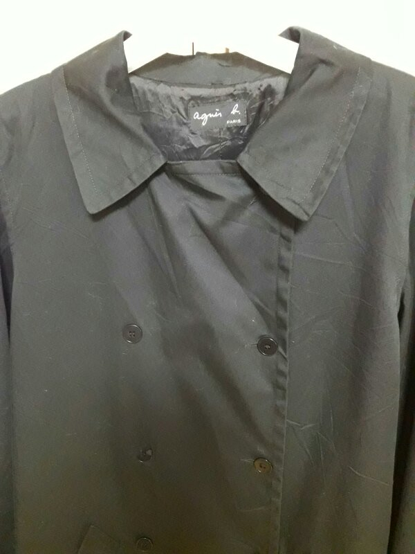 Agnes b 아네스베 트렌치코트--3