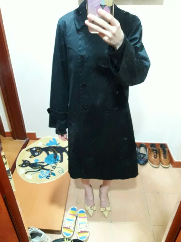 Agnes b 아네스베 트렌치코트--8