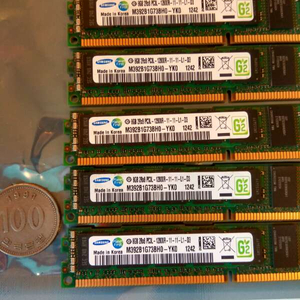 서버전용 삼성정품 램 RAM 8기가 DDR3-12