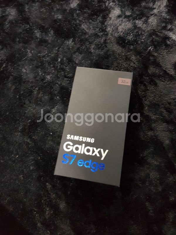U+갤럭시S7엣지32G 로즈골드 풀박 판매--4