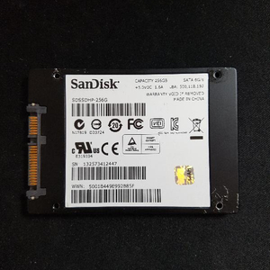 SSD 256g 샌디스크 