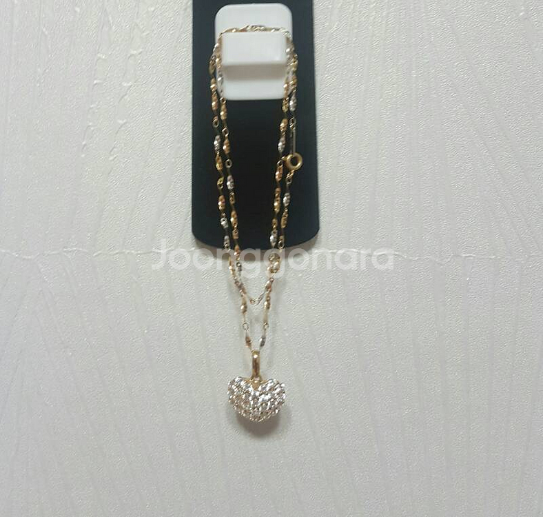 삼색목걸이 와 구두--2