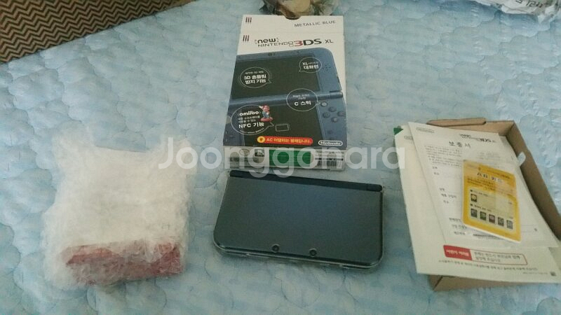 뉴닌텐도3dsxl,충전기,크리스탈 케이스 팝니다--0