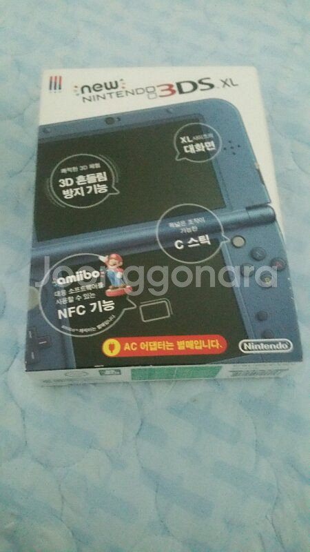 뉴닌텐도3dsxl,충전기,크리스탈 케이스 팝니다--1
